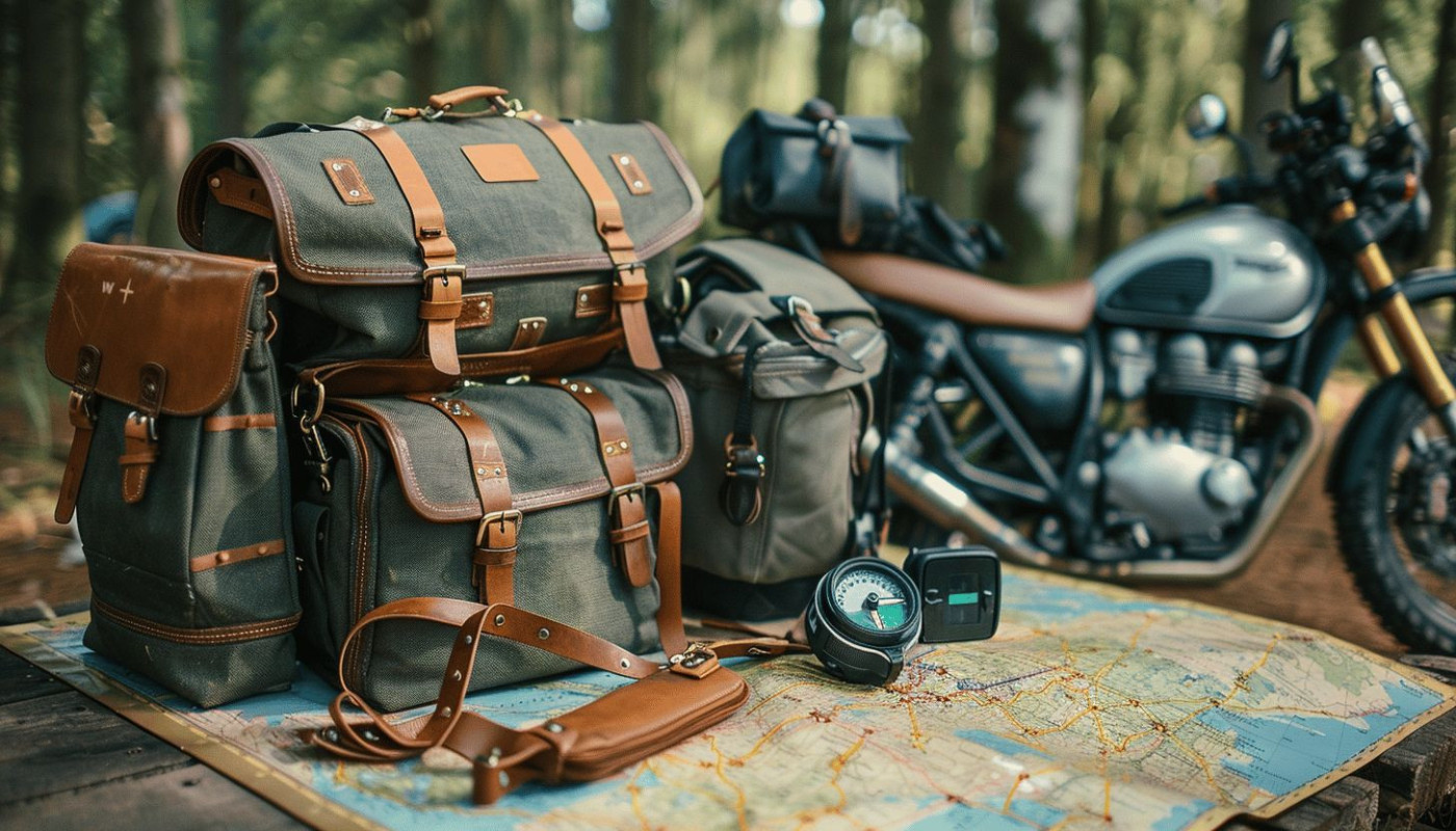 Accessoires de moto pour voyages au long cours Équipement essentiel pour les riders nomades